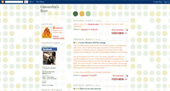 Desktop Screenshot of cassandrasbees.blogspot.com