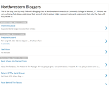 Tablet Screenshot of northwesternbloggers.blogspot.com