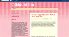 Desktop Screenshot of childrenofmen1.blogspot.com