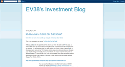 Desktop Screenshot of ev38.blogspot.com