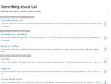 Tablet Screenshot of joshualai.blogspot.com