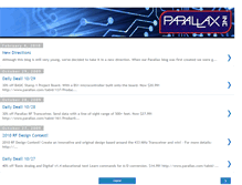 Tablet Screenshot of parallaxinc.blogspot.com