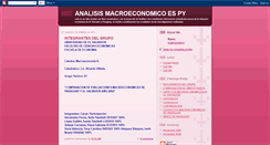 Desktop Screenshot of macroanalisisespy.blogspot.com