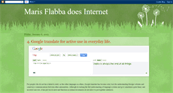 Desktop Screenshot of marisflabba.blogspot.com
