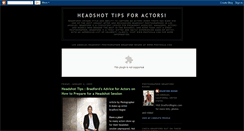 Desktop Screenshot of headshotphotographerla.blogspot.com