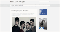 Desktop Screenshot of indielanmag.blogspot.com