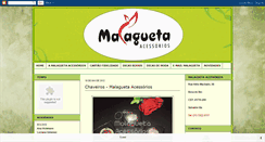 Desktop Screenshot of malaguetacessorios.blogspot.com