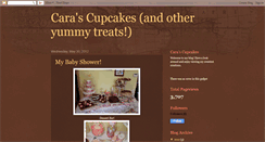 Desktop Screenshot of carascupcakes.blogspot.com