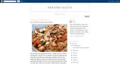 Desktop Screenshot of feelingsaucy.blogspot.com