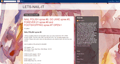 Desktop Screenshot of lets-nail-it.blogspot.com