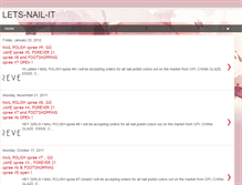 Tablet Screenshot of lets-nail-it.blogspot.com