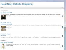 Tablet Screenshot of navycatholic.blogspot.com