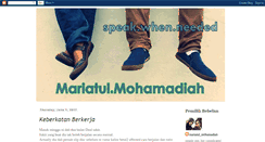 Desktop Screenshot of mariamohamadiah.blogspot.com