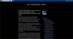 Desktop Screenshot of myfavouriteinfo.blogspot.com