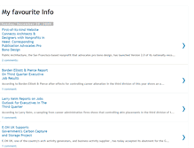Tablet Screenshot of myfavouriteinfo.blogspot.com
