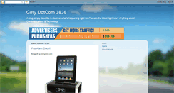 Desktop Screenshot of gmydotcom.blogspot.com