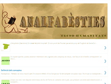 Tablet Screenshot of analfabesties.blogspot.com