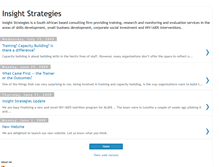 Tablet Screenshot of insightstrategies.blogspot.com