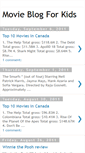 Mobile Screenshot of kidsmovieblog.blogspot.com