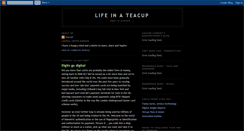 Desktop Screenshot of life-in-a-teacup.blogspot.com