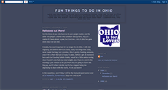 Desktop Screenshot of funthingstodoinohio.blogspot.com