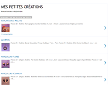 Tablet Screenshot of mispetitescreations.blogspot.com