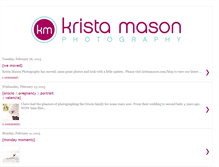 Tablet Screenshot of kristamason.blogspot.com