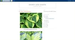 Desktop Screenshot of down-and-dirty-gardening.blogspot.com