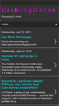 Mobile Screenshot of dishingderek.blogspot.com