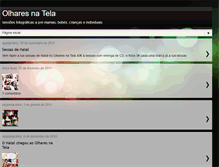 Tablet Screenshot of olharesnatela.blogspot.com