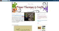 Desktop Screenshot of downtimepapertherapyforus.blogspot.com