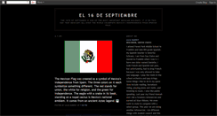 Desktop Screenshot of mexicanindependenceday.blogspot.com