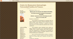 Desktop Screenshot of ccaantropologia.blogspot.com