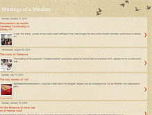 Tablet Screenshot of muslimmusings.blogspot.com