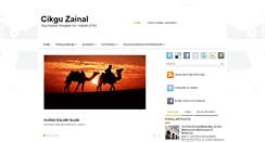 Desktop Screenshot of cikguzainal.blogspot.com