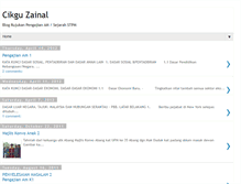 Tablet Screenshot of cikguzainal.blogspot.com