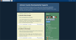 Desktop Screenshot of johnsoncountydevelopmentalsupports.blogspot.com