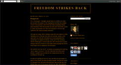 Desktop Screenshot of freedomstrikesback.blogspot.com