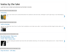 Tablet Screenshot of lealoubythelake.blogspot.com