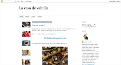 Desktop Screenshot of casadevainilla.blogspot.com