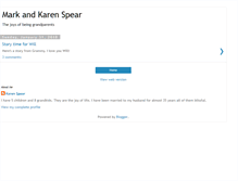 Tablet Screenshot of markkarenspear.blogspot.com