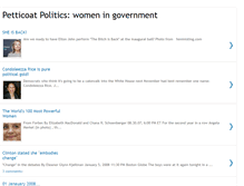 Tablet Screenshot of petticoatpolitics.blogspot.com