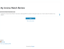 Tablet Screenshot of my-invicta-watch-review.blogspot.com