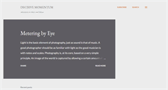 Desktop Screenshot of decisivemomentum.blogspot.com