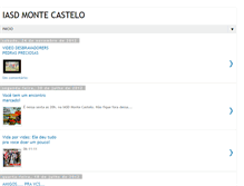Tablet Screenshot of iasdmontecastelo.blogspot.com