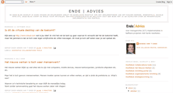 Desktop Screenshot of endeadvies.blogspot.com