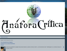 Tablet Screenshot of anaforacritica.blogspot.com