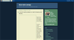 Desktop Screenshot of blue-style-canopy.blogspot.com