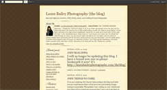 Desktop Screenshot of laurabaileyphotography.blogspot.com