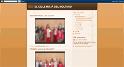 Desktop Screenshot of elciclemitjadelmolinou.blogspot.com